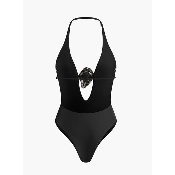 Commense Black and Silver Bikini Sleek Design - Picture 6 of 7